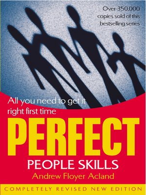 cover image of Perfect People Skills